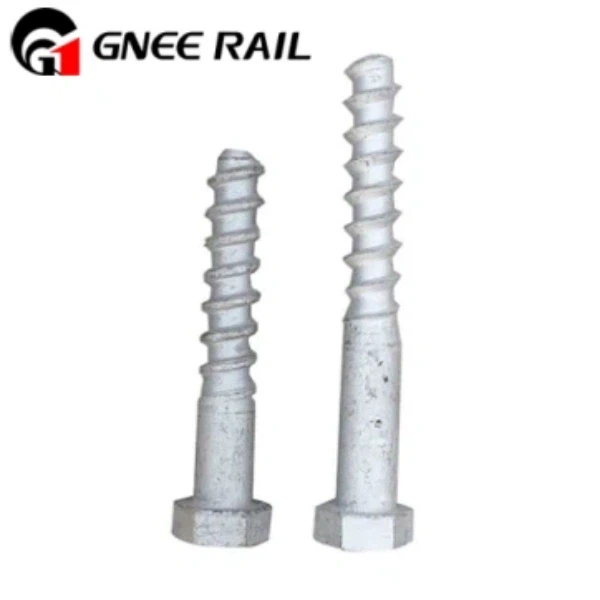 Railroad Screw Spikes For Railway System