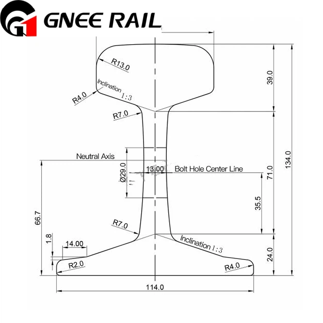 GB 38KG Heavy Rail